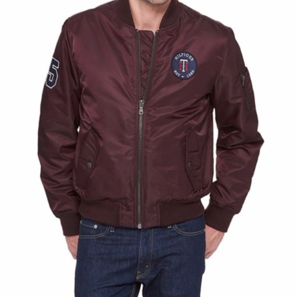 Tommy Hilfiger Port Bomber w/Patch Detail - Picture 3 of 3